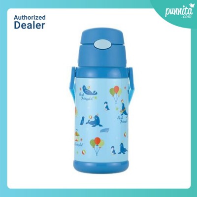 Richell 2 Way Stainless Water Bottle แก้วสแตนเลสเก็บอุณหภูมิ BLUE